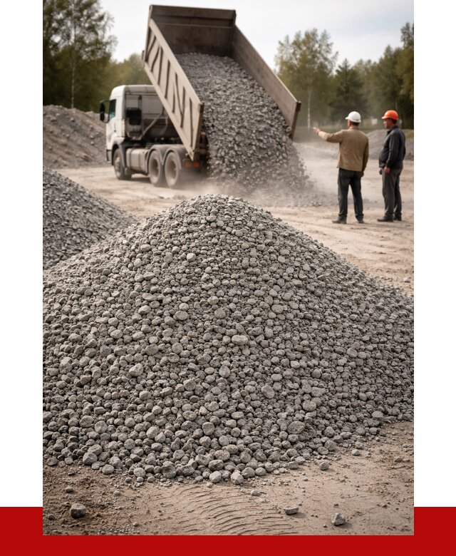 Гранитный щебень фракция 0-5 в Тихвине от 3169 руб ПРОНЕРУДТхв