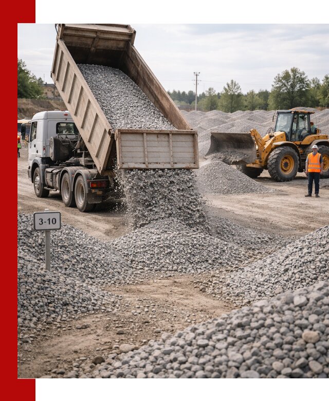 Гранитный щебень фракции 3–10: доставка и продажа в Тихвине