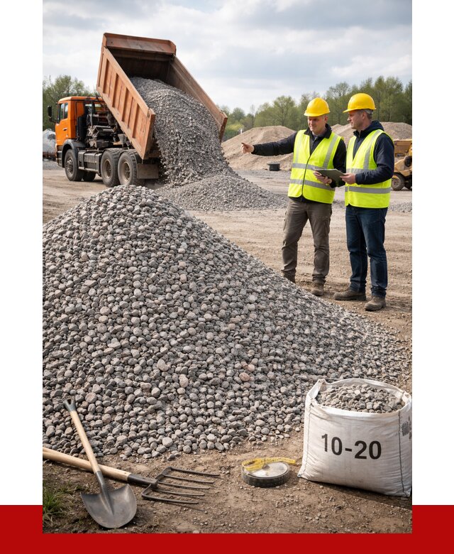 Гранитный щебень фракция 10-20 в Тихвине от 4590 руб.|ПРОНЕРУДТхв