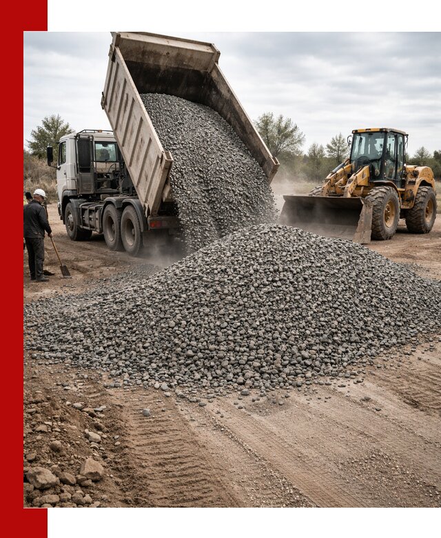 Гранитный щебень фракция 10-20 с доставкой в Тихвине