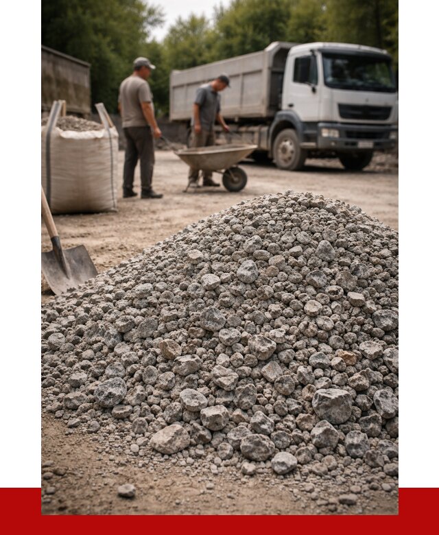 Гранитный щебень фракция 20-40 в Тихвине от 3497 руб. ПРОНЕРУДТхв