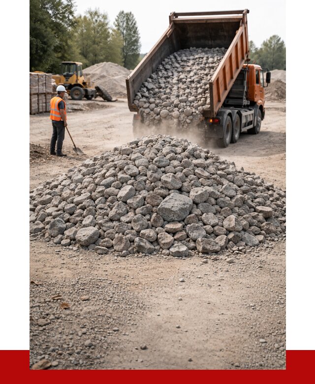 Гранитный щебень фракция 70-150 в Тихвине от 1803 | ПРОНЕРУДТхв