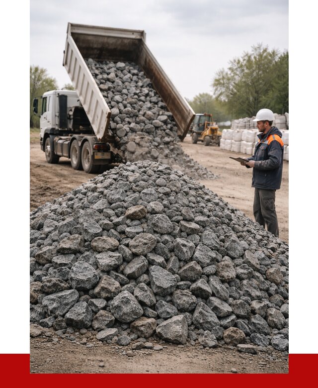 Гранитный щебень фракция 100-200 в Тихвине от 4590 р. ПРОНЕРУДТхв