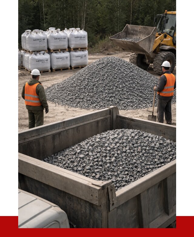 Щебень габбро диабаз 20-40 в Тихвине от 3716 руб. | ПРОНЕРУДТхв