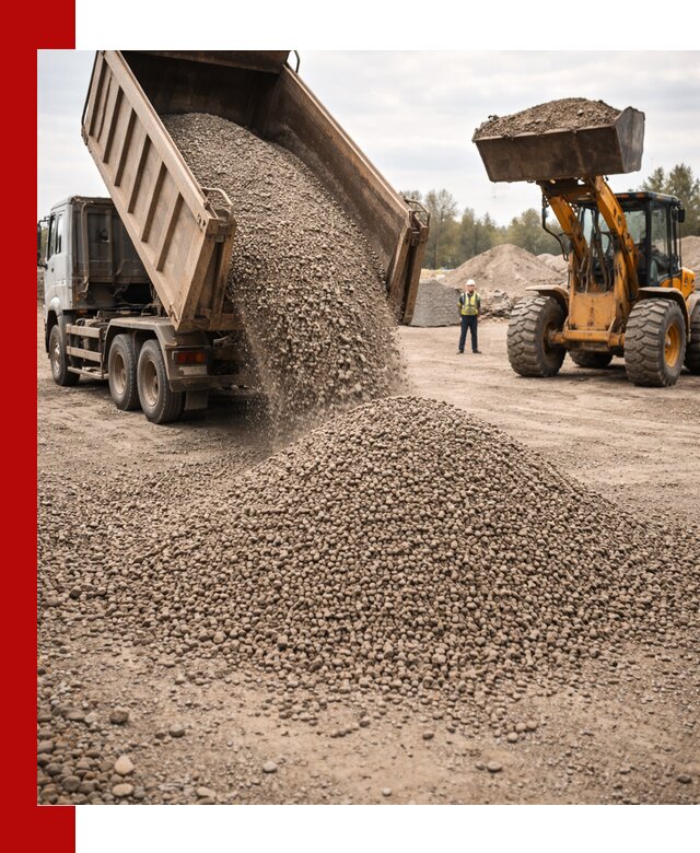 Гравийный щебень фракция 3–10 с доставкой в Тихвине