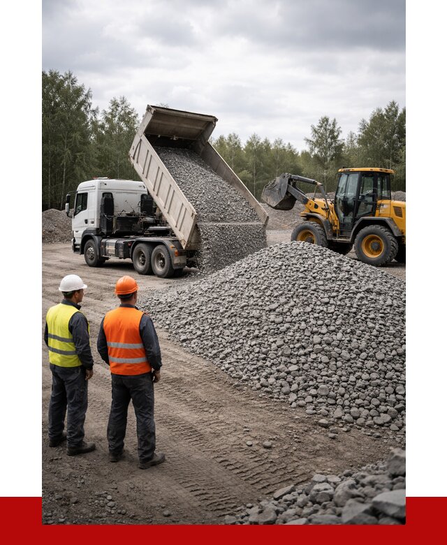 Гравийный щебень фракция 40-70 в Тихвине от 10382р | ПРОНЕРУДТхв