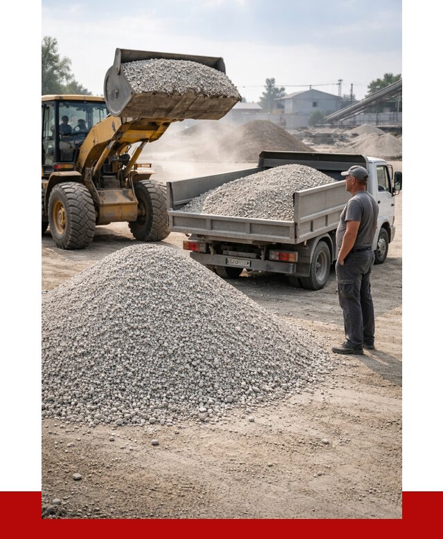 Известняковый щебень фр. 0-5 в Тихвине от 4590 р. | ПРОНЕРУДТхв