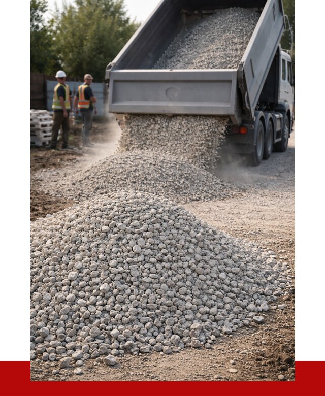 Известняковый щебень фракция 5–10 в Тихвине от 4590 р ПРОНЕРУДТхв