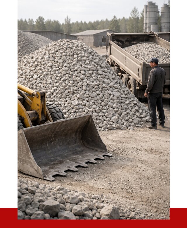 Известняковый щебень фракция 40-70 в Тихвине от 4590 р. | ПРОНЕРУДТхв