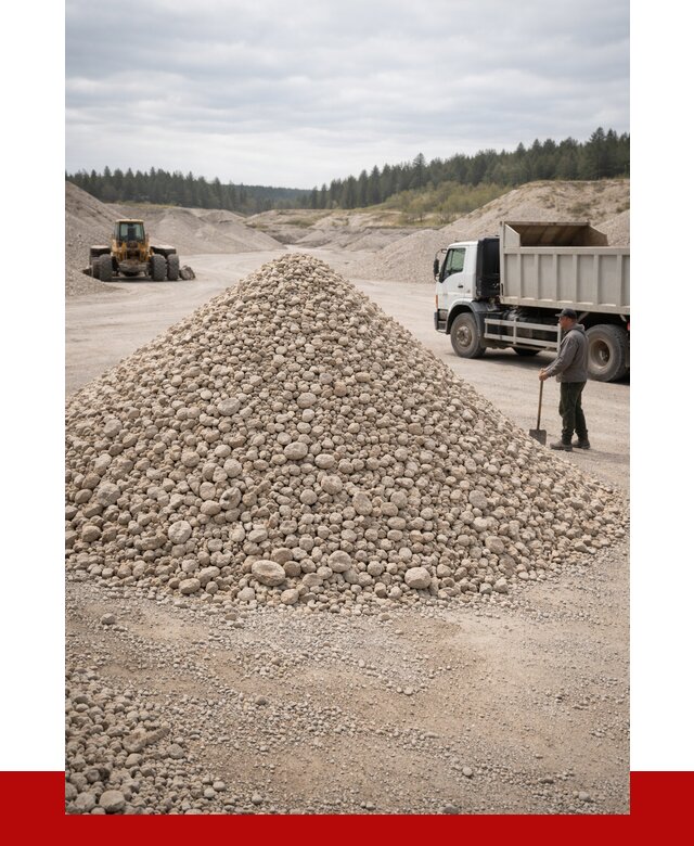 Доломитовый щебень фракция 40-70 в Тихвине от 3060 | ПРОНЕРУДТхв