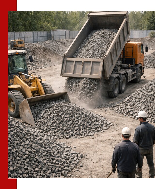 Шлаковый щебень фракция 20-40 доставка и продажа в Тихвине