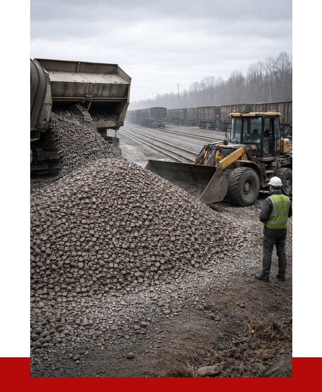 Купить железнодорожный щебень в Тихвине от 3060 р. | ПРОНЕРУДТхв
