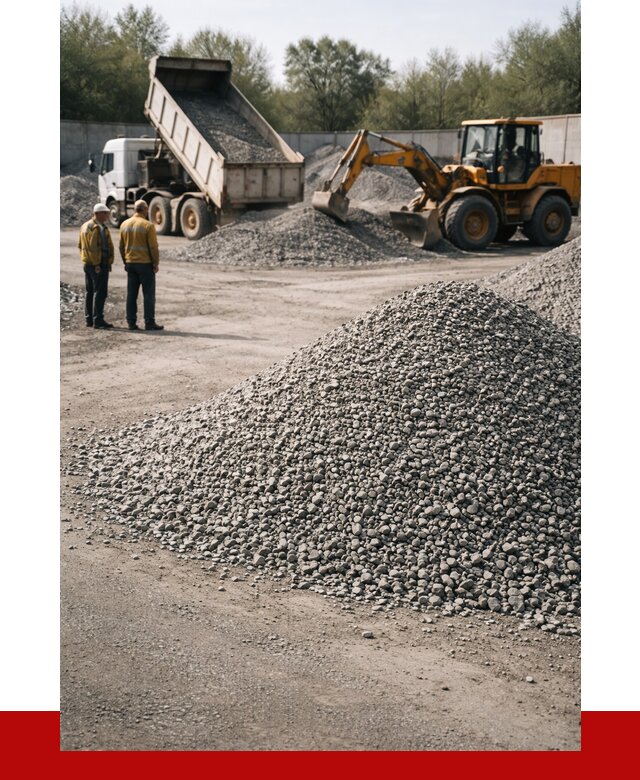 Вторичный щебень фр. 5-20 в Тихвине от 1748 р. - ПРОНЕРУДТхв