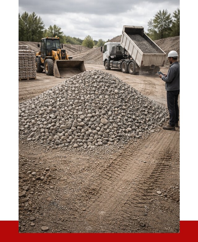 Купить бетонный щебень в Тихвине, от 3497 р. ПРОНЕРУДТхв
