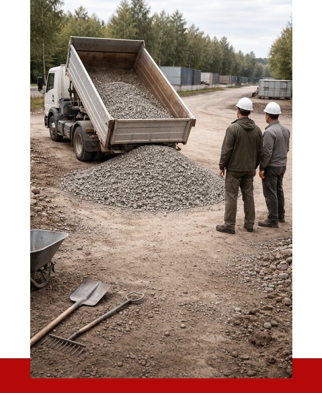 Бетонный щебень фракция 5-20 в Тихвине от 3497 р., ПРОНЕРУДТхв