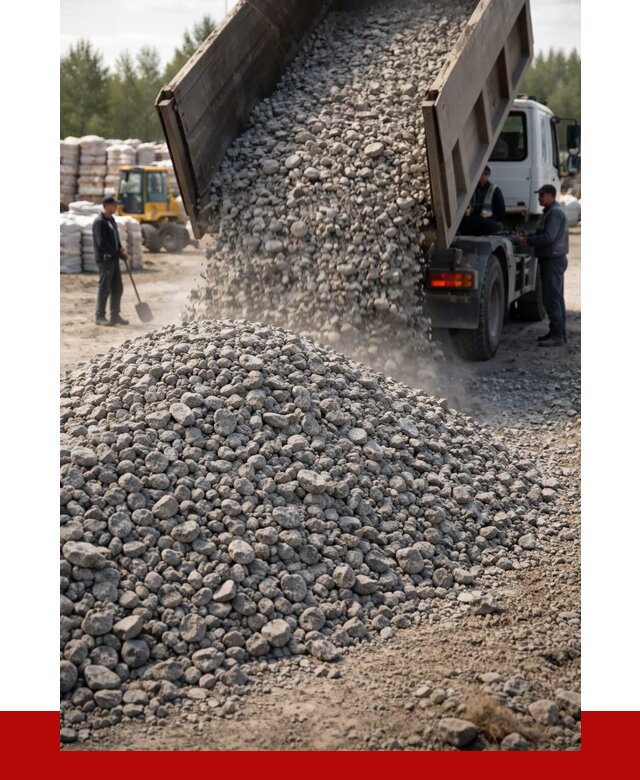Бетонный щебень фракция 40-70 в Тихвине от 1967 р. ПРОНЕРУДТхв