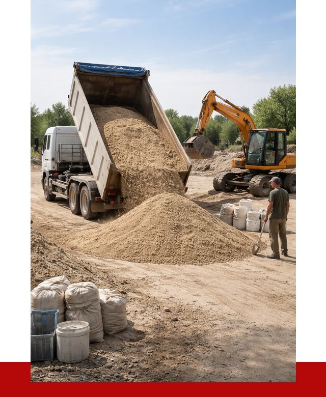 Купить речной песок в Тихвине от 1311 р. за куб | ПРОНЕРУДТхв