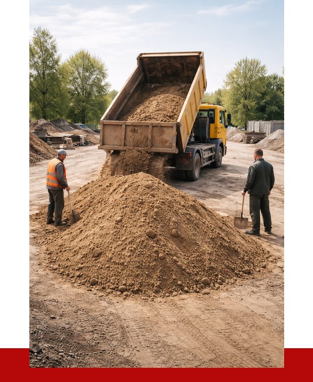 Пескогрунт в Тихвине от 4590 р. с доставкой от ПРОНЕРУДТхв