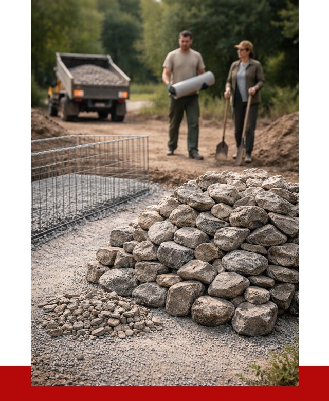 Камень для габионов фракция 100-200 в Тихвине от 5245 р. | ПРОНЕРУДТхв