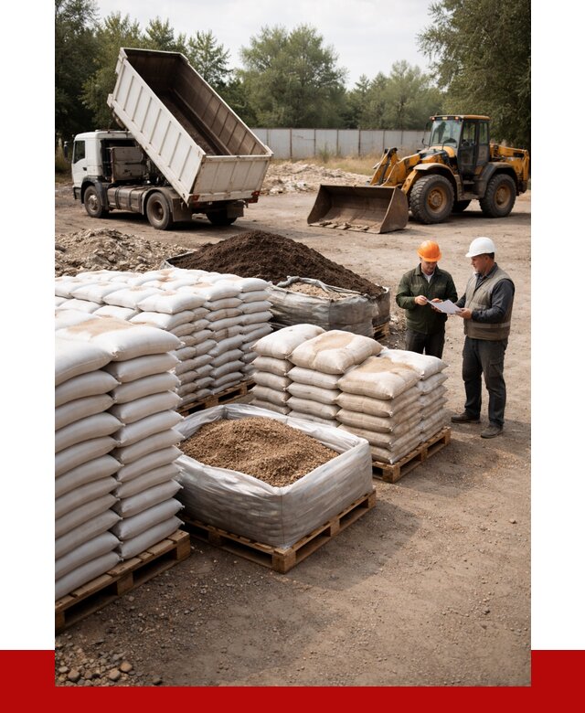 Купить ПГС с доставкой в Тихвине от 4918 р. за куб | ПРОНЕРУДТхв