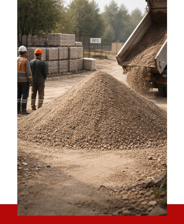 ПГС С1 с доставкой в Тихвине от 3060 р. за куб | ПРОНЕРУДТхв