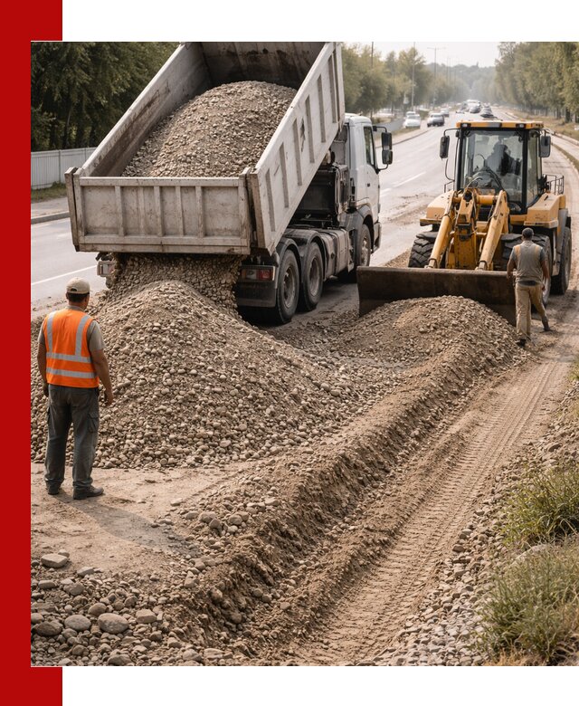 Опгс для устройства дорог и подсыпки в Тихвине