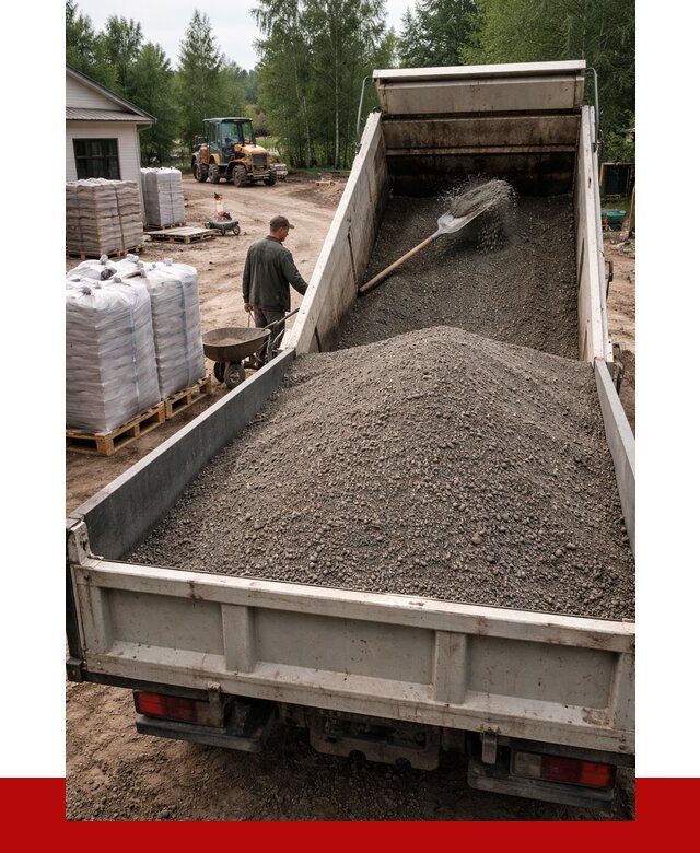 ЩПС с доставкой в Тихвине от 2295 р. за куб | ПРОНЕРУДТхв