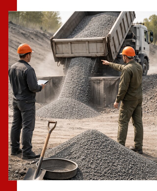 Гранитная крошка фракция 2-5 доставка в Тихвине