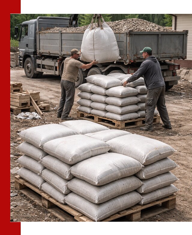 Керамзит в мешках с доставкой в Тихвине от компании-поставщика