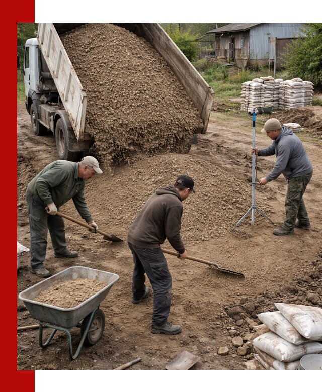 Керамзитовый песок с доставкой в Тихвине оптом и в розницу