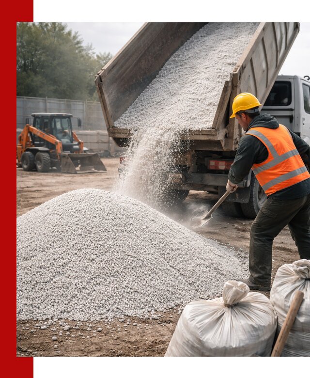 Доставка перлита вспученного в Тихвине оптом и в розницу