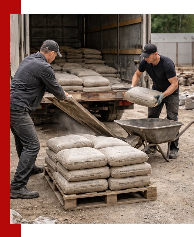 Пескобетон М300 с доставкой в Тихвине по выгодной цене