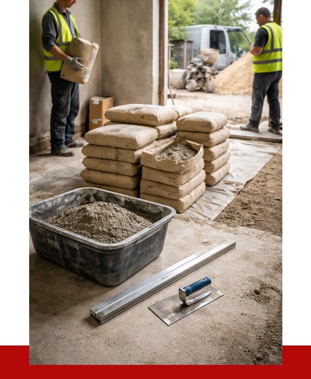 Купить сухую смесь для стяжки в Тихвине от 4918 р. | ПРОНЕРУДТхв