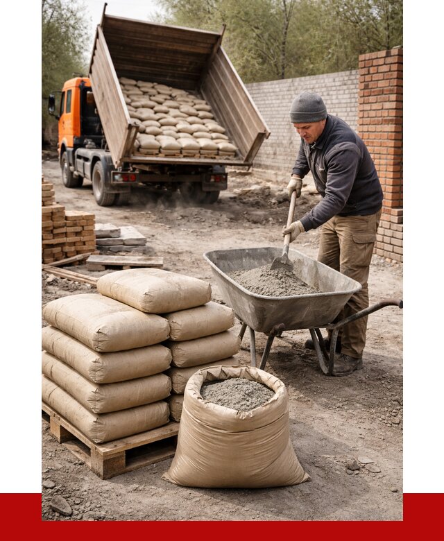 Купить сухую смесь для кладки в Тихвине от 1311 р. | ПРОНЕРУДТхв