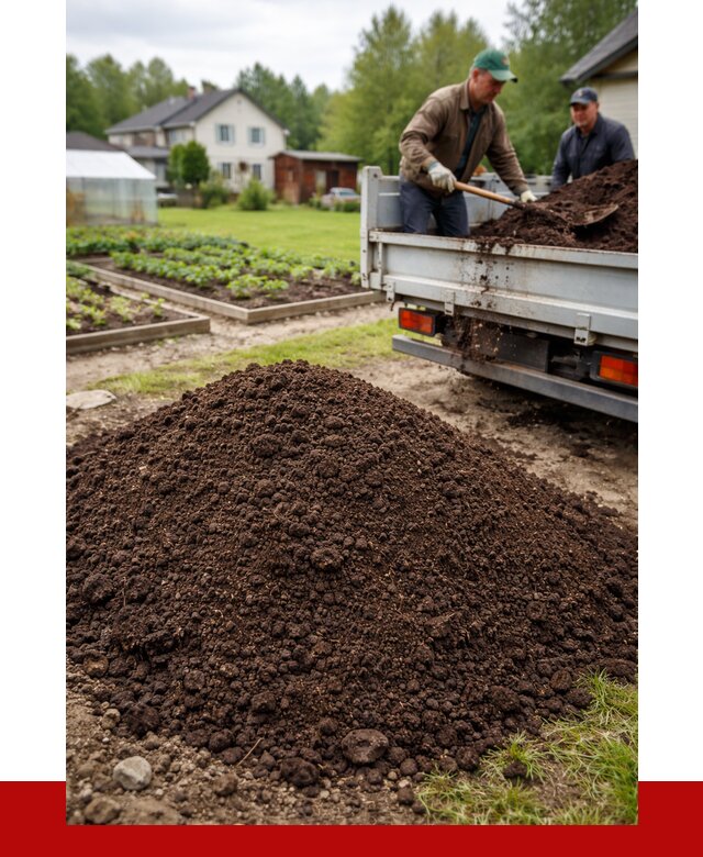 Плодородный грунт в Тихвине с доставкой от 4590 р. | ПРОНЕРУДТхв