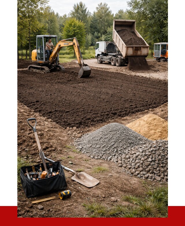 Купить грунт для отсыпки участка в Тихвине от 2732 р. | ПРОНЕРУДТхв
