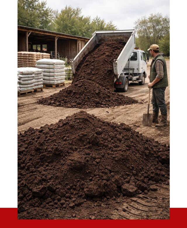 Купить торф с доставкой в Тихвине от 4590 р. за куб | ПРОНЕРУДТхв