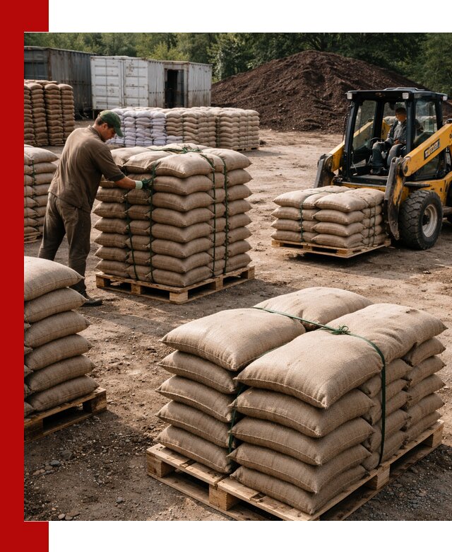 Доставка торфа в мешках по выгодным ценам в Тихвине