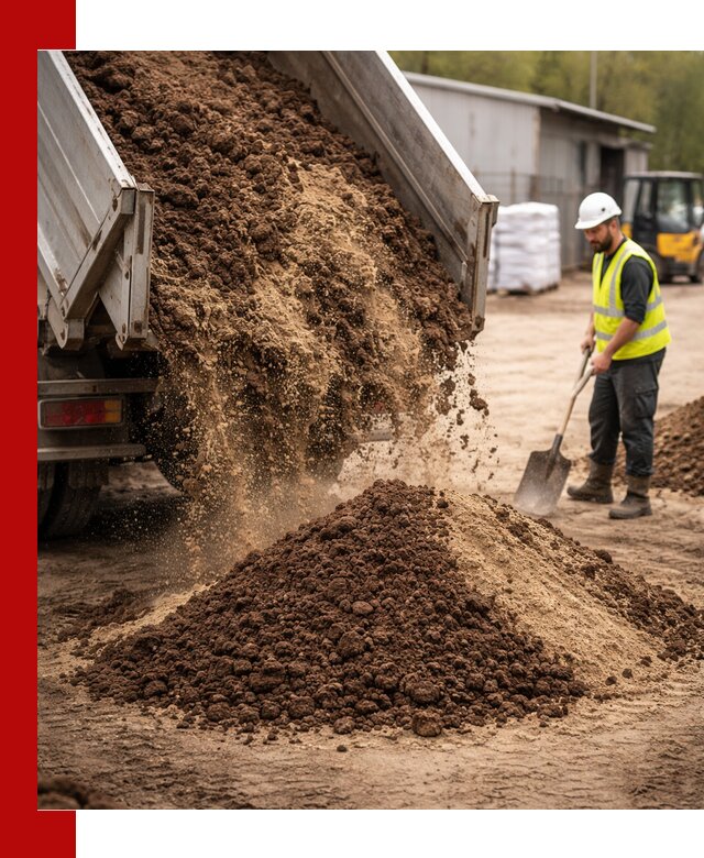 Доставка торфо-песчаной смеси в Тихвине для строительства и озеленения