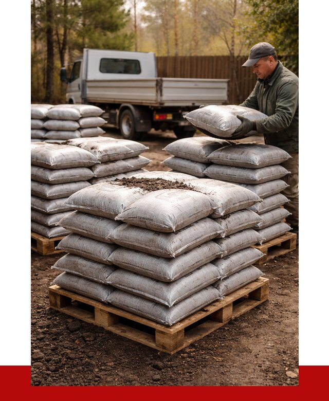 Чернозем в мешках с доставкой в Тихвине от 4590 р. | ПРОНЕРУДТхв