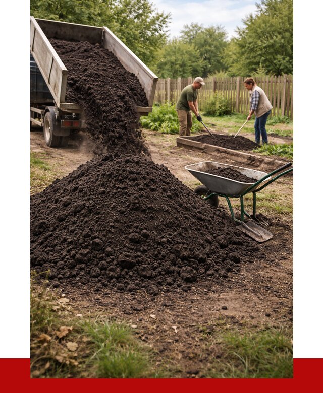 Купить чернозем для огорода в Тихвине от 2732 р. | ПРОНЕРУДТхв