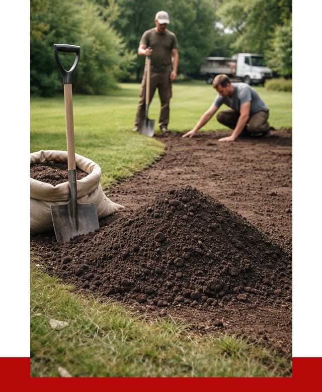 Купить чернозем для газона в Тихвине от 4590 р. | ПРОНЕРУДТхв