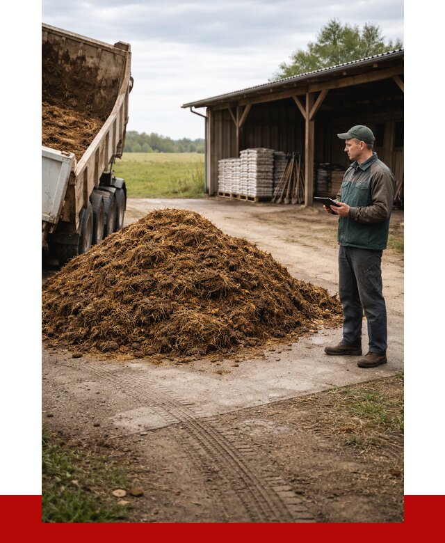 Купить навоз с доставкой в Тихвине от 1311 р. за куб | ПРОНЕРУДТхв