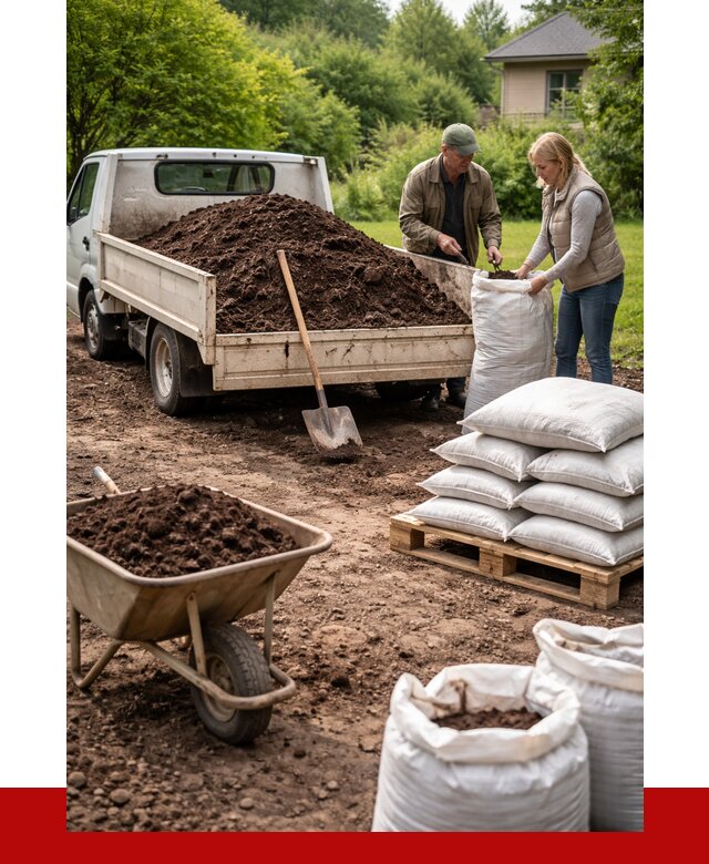 Перегной в мешках с доставкой в Тихвине от 2404 р. | ПРОНЕРУДТхв