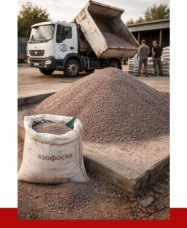 Купить азофоска в Тихвине с доставкой от 1311 р. за куб | ПРОНЕРУДТхв