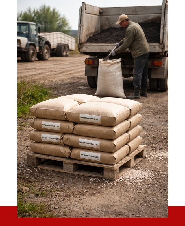 Купить нитроаммофоска в Тихвине от 4590 р. за куб | ПРОНЕРУДТхв