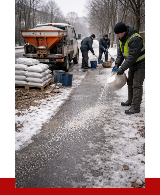 Реагент против гололеда в Тихвине с доставкой от 4918 р. | ПРОНЕРУДТхв