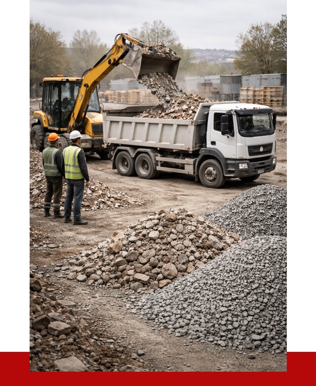 Купить строительный бой в Тихвине с доставкой от 4590 р. | ПРОНЕРУДТхв