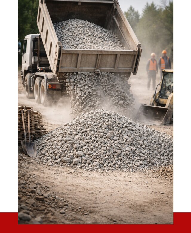 Купить дробленый бетон в Тихвине от 1858 р./куб | ПРОНЕРУДТхв