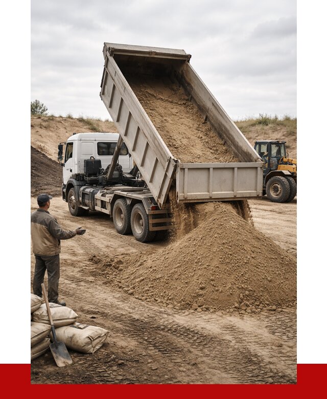 Доставка самосвалом 20 кубов в Тихвине от 8196 р. | ПРОНЕРУДТхв